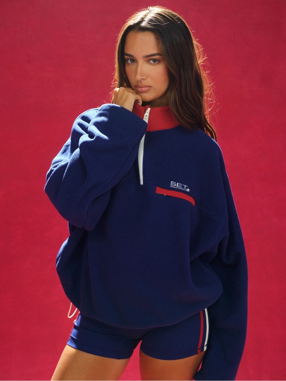 SET Active Half-Zip MicroFleece Pullover - Picture 1 of 1